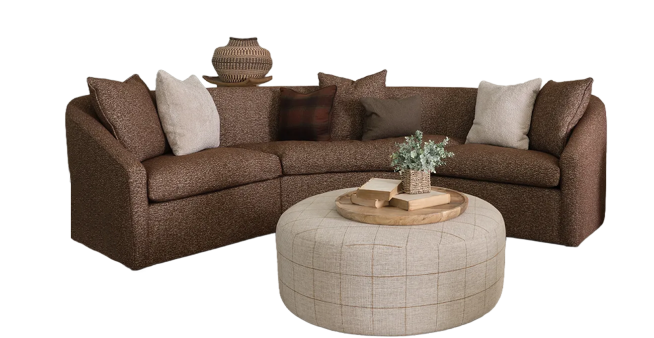 landry sectional with ottoman